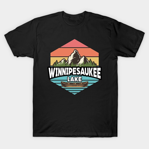 Lake Winnipesaukee T-Shirt by SHB-art